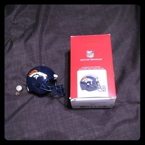 NFL Denver Broncos Hallmark Helmet Ornament